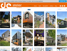 Tablet Screenshot of deatelier.com.au